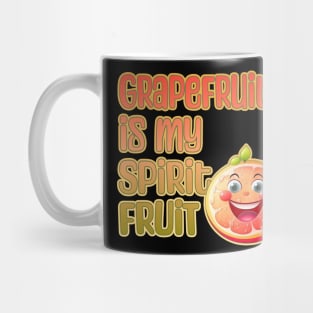 Grapefruit is My Spirit Fruit Mug